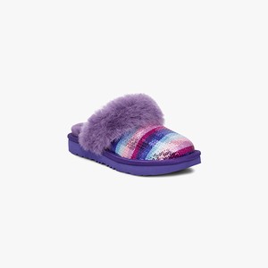 Ugg Cozy II Rainbow Tofflor Barn Lila/Olika Färger (413286OAK)